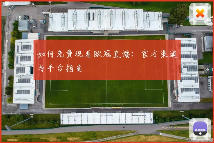 如何免费观看欧冠直播：官方渠道与平台指南